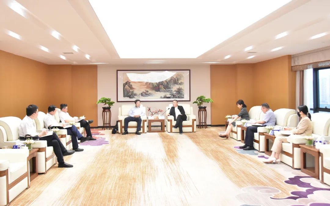  中国农业开展银行湖南省分行向导一行莅临德赢VWIN考察交流(图4)