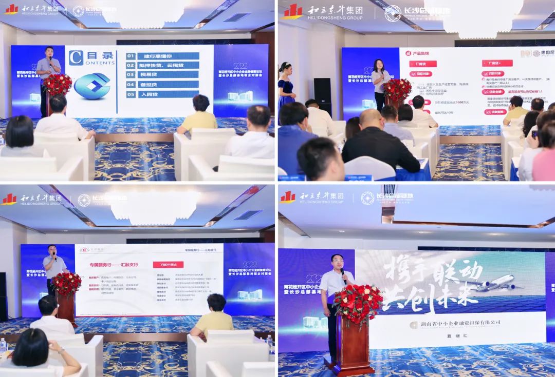 雨花经开区中小企业金融普惠论坛暨长沙总部基地银企对接会乐成举行(图6)