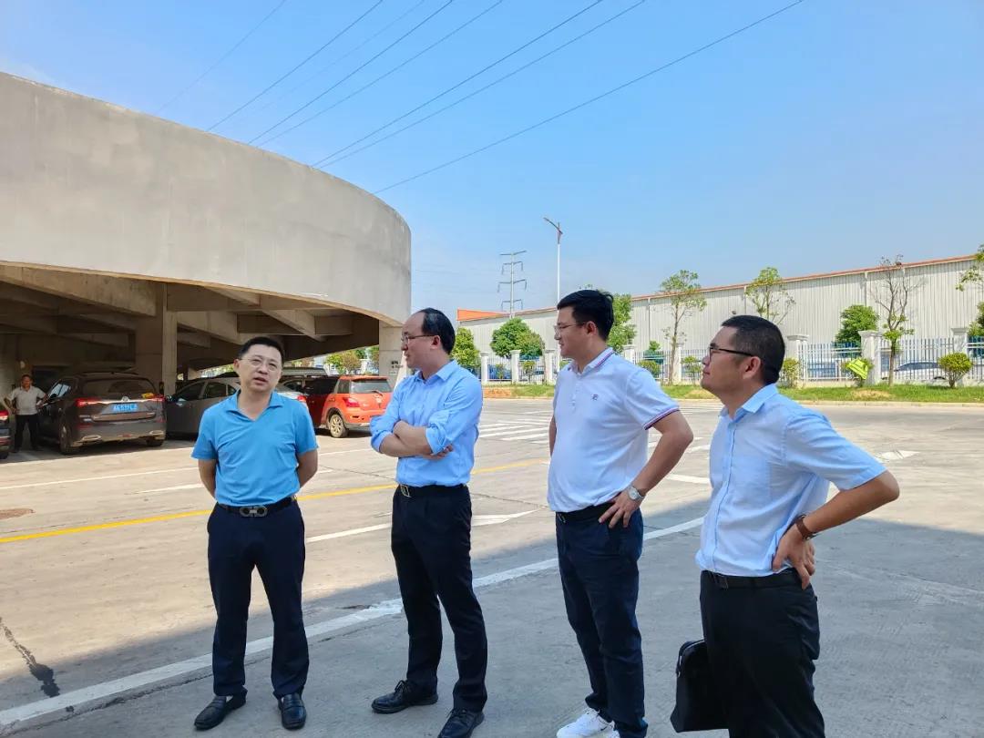 深国际物流开展有限公司到访高星智慧工业园洽谈相助事宜(图3)